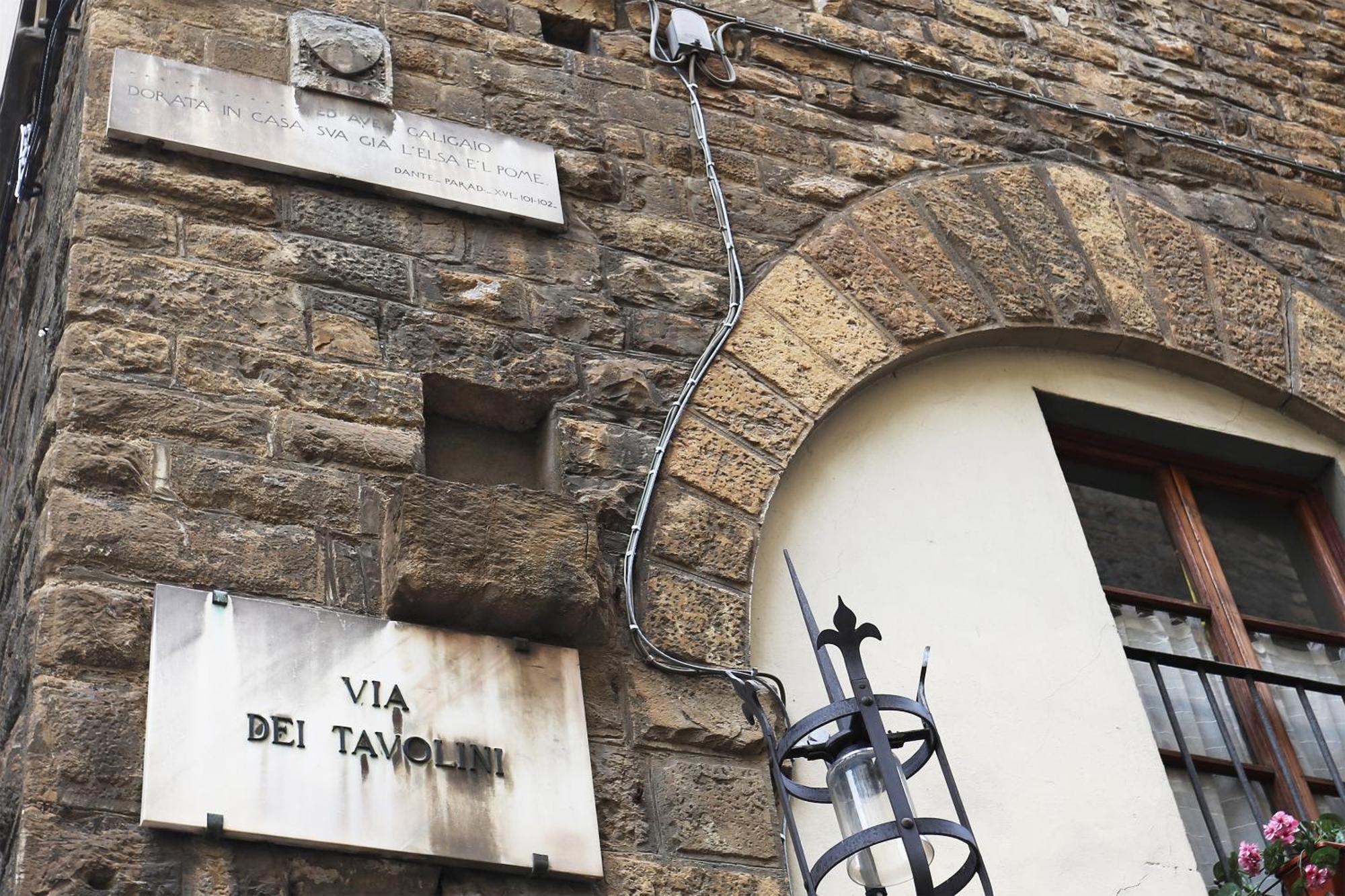 Ferienwohnung La Torre Di Dante Florenz Exterior foto